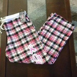 NWT women's breast cancer sleep pants